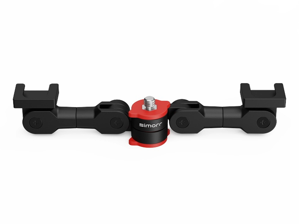 SmallRig 3483 Çiftli Cold Shoe Uzatma ve Çoklayıcı Bar