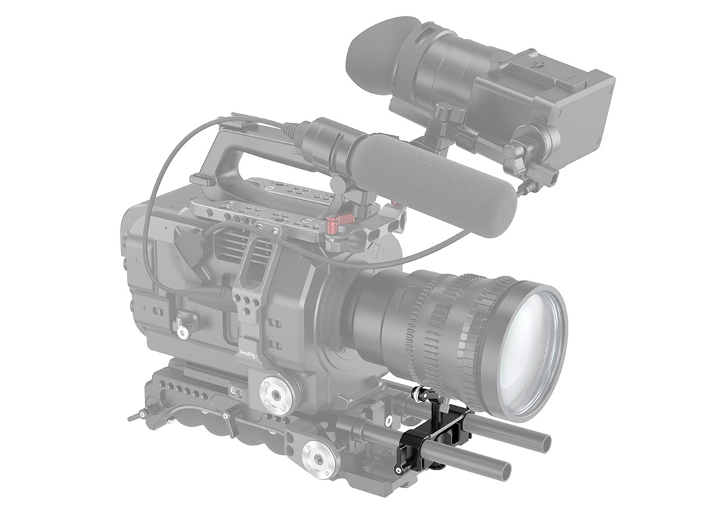 SmallRig 2727 15mm Rod Çubuk için Lens Desteği