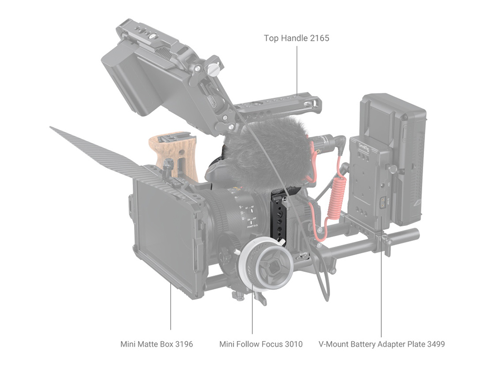 SmallRig 3784 Panasonic GH6 Uyumlu Kafes