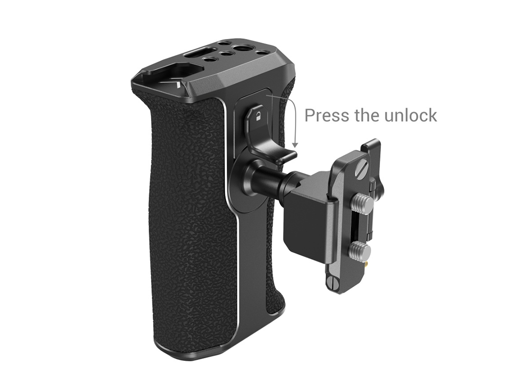 SmallRig 3260 NATO Bağlantılı Dönebilir Yan Tutma Kolu (Sol)