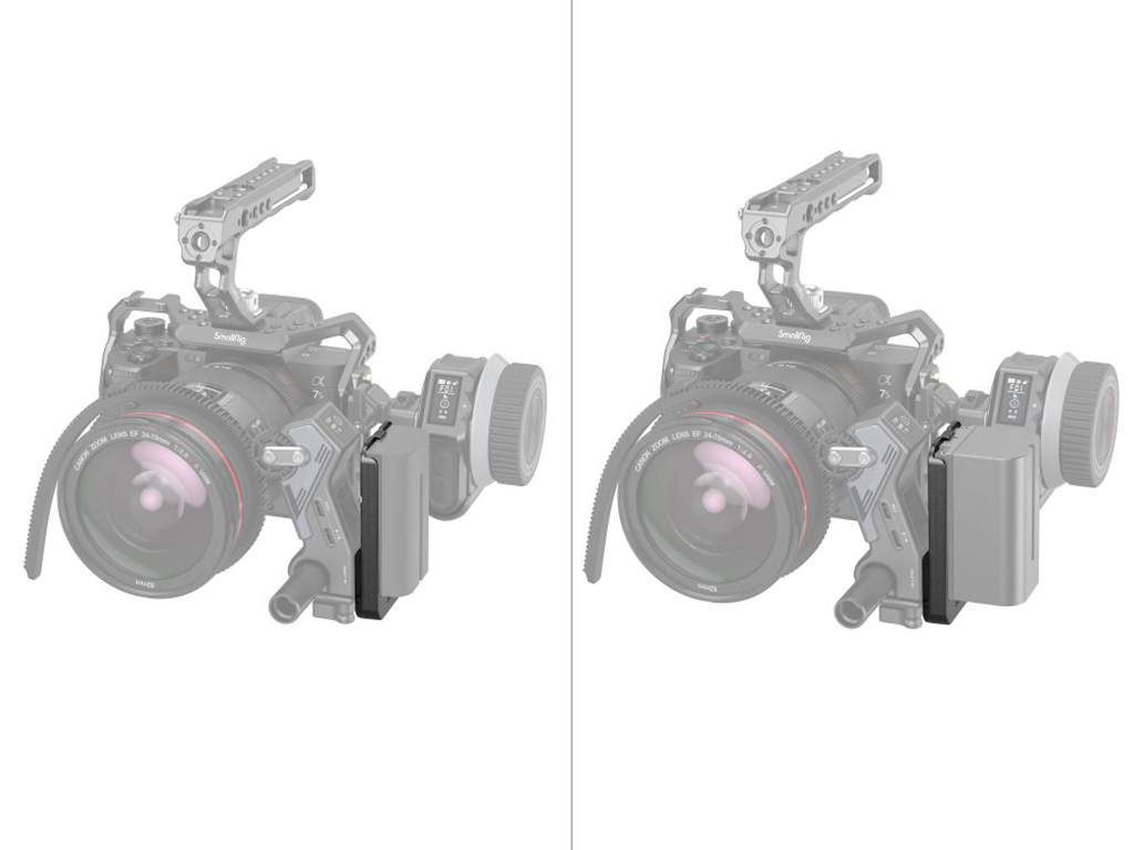 SmallRig 3777 Kablosuz Follow Focus için Batarya Plakası