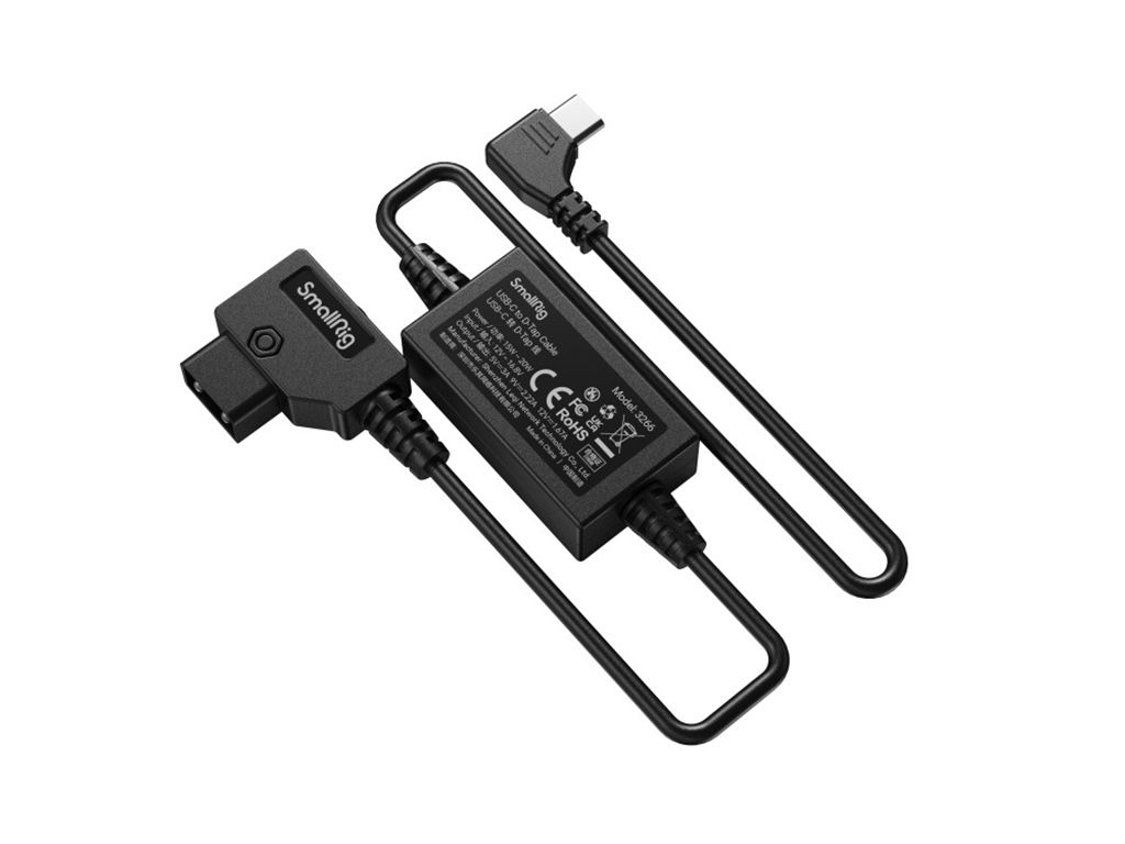 SmallRig 3266 Kablosuz Follow Focus için USB-C / D-Tap Kablosu