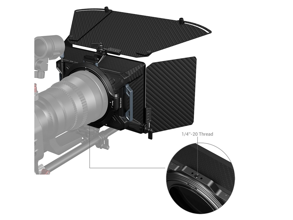 SmallRig 3641 Çok Fonksiyonlu 114mm Modüler Matte Box Basic Kit