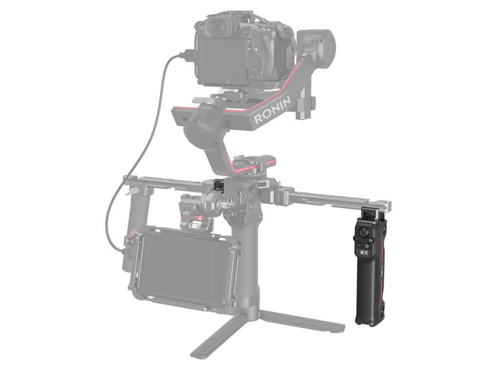 SmallRig 3949 DJI RS Serisi İçin Kablosuz Kontrol Tutacağı