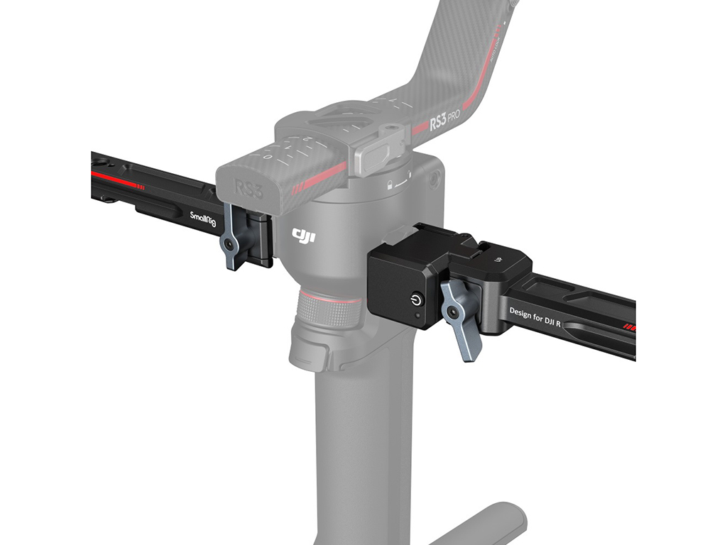 SmallRig 3954 DJI RS Serisi için Kablosuz Kontrollü Çift Tutma Kolu