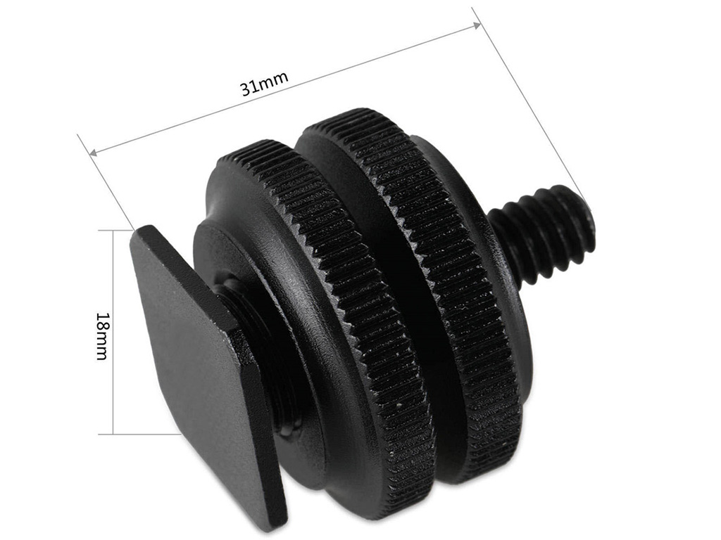SmallRig 1631 İkili Cold Shoe Adaptör Seti