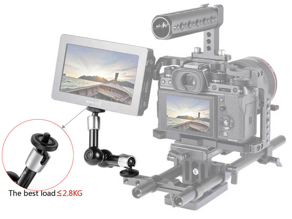 SmallRig 2065B 14cm Magic Arm 1,5kg Taşıma Kapasiteli