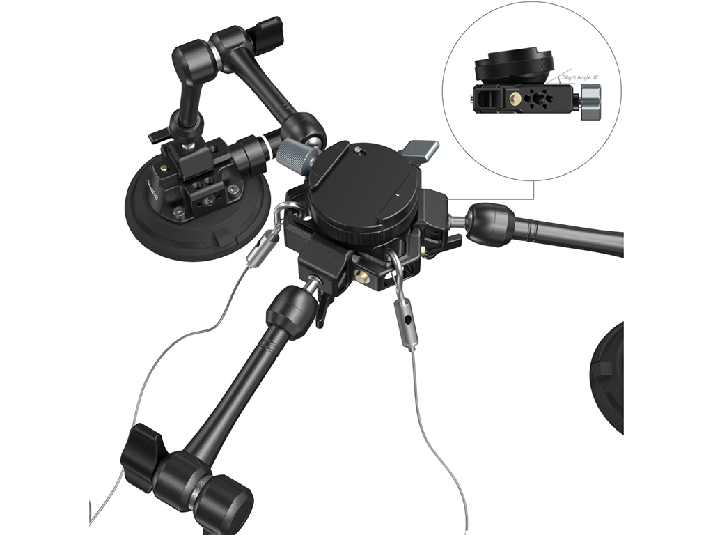 SmallRig 3565 SC-15K 4 Vantuzlu Çekim Kiti
