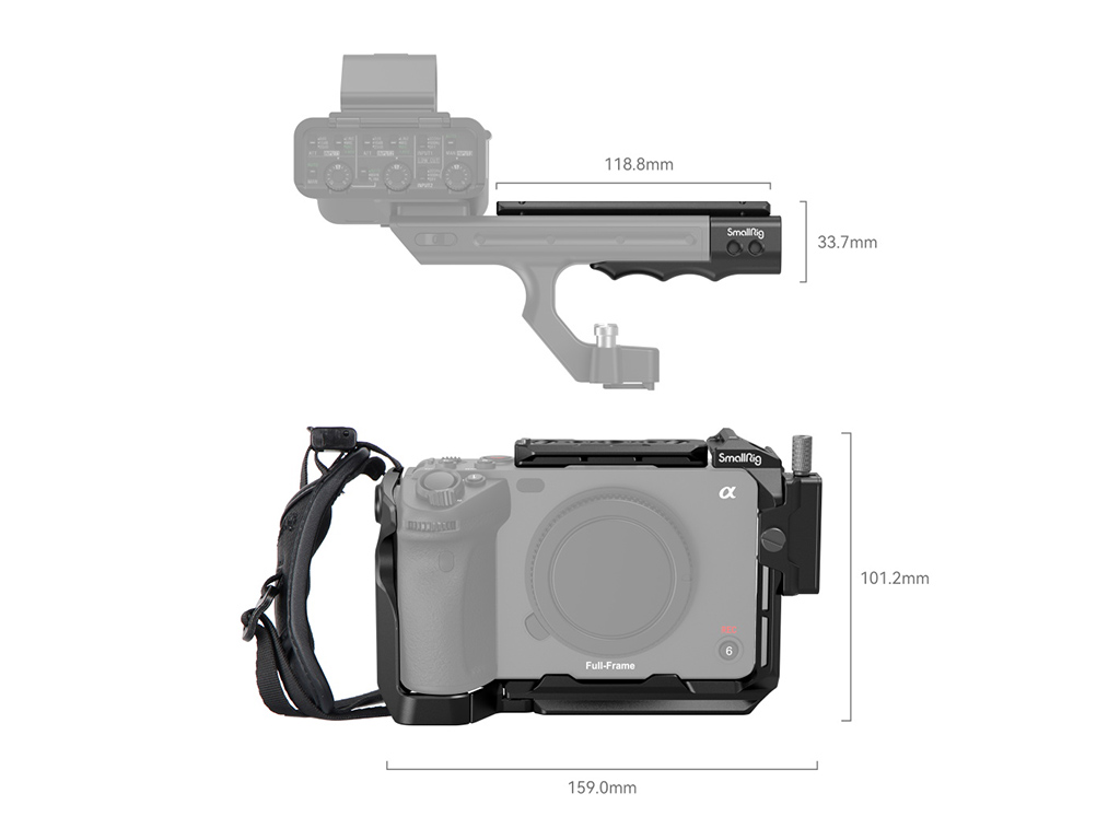 SmallRig 4184 Sony FX30 / FX3 Uyumlu Kafes