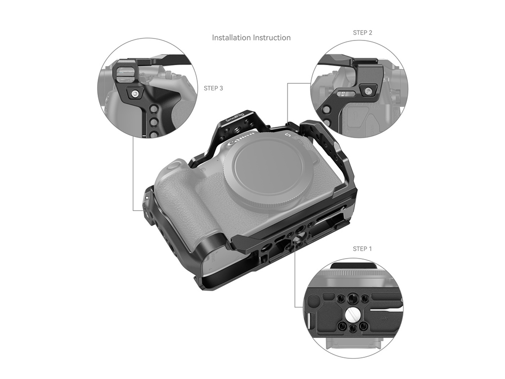 SmallRig 4212 Canon EOS R8 Uyumlu Kafes