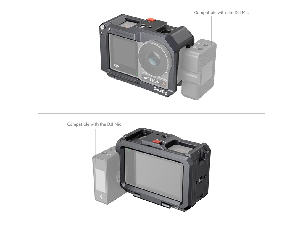 SmallRig 4119 DJI Osmo Action 3 Uyumlu Kafes