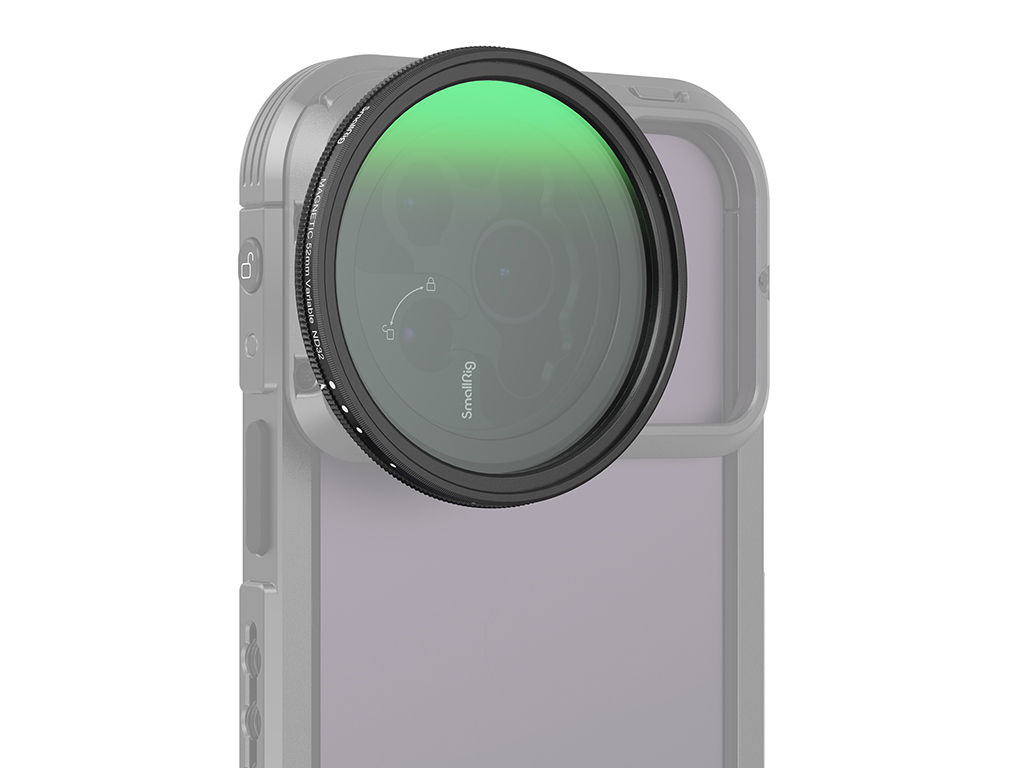 SmallRig 4215 52mm MagEase Manyetik VND Filtresi ND2-ND32 1-5 Stop