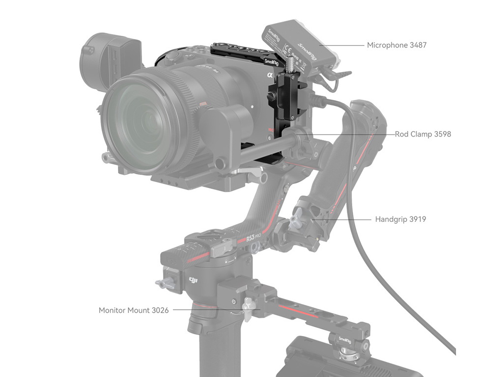 SmallRig 4183 Sony FX30 / FX3 Uyumlu Kafes