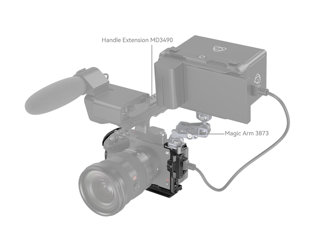 SmallRig 4183 Sony FX30 / FX3 Uyumlu Kafes