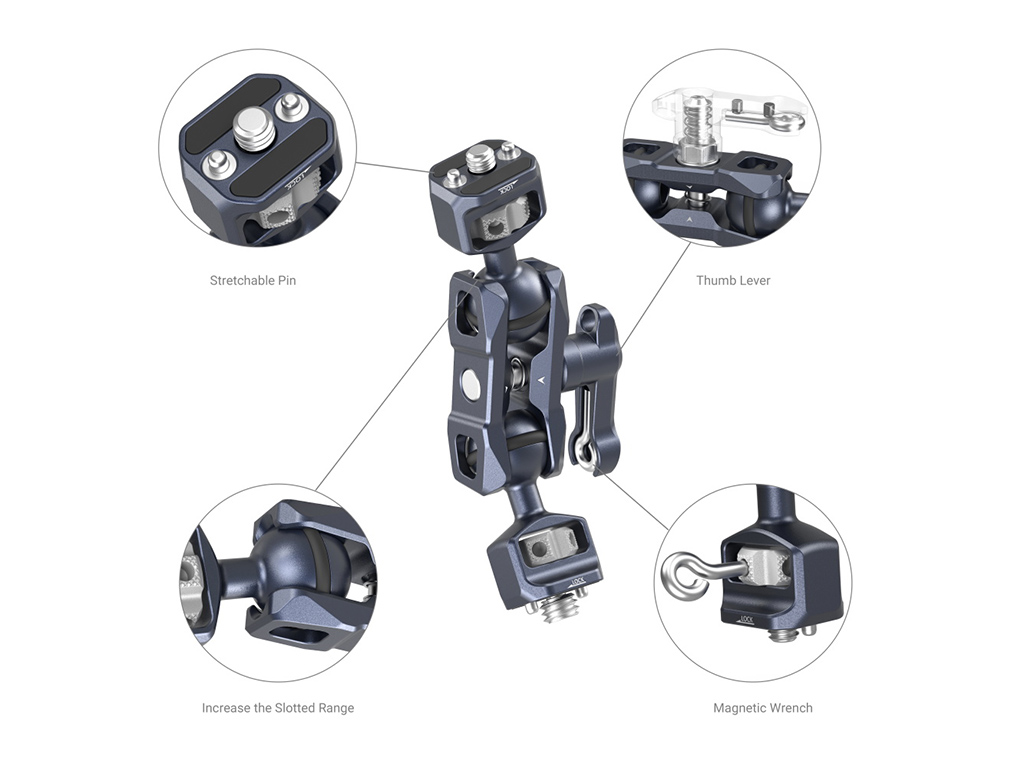 SmallRig 3874 ARRI ARRI Bağlantılı Magic Arm