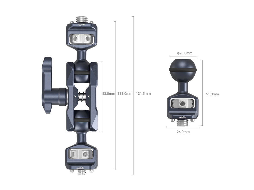 SmallRig 3874 ARRI ARRI Bağlantılı Magic Arm