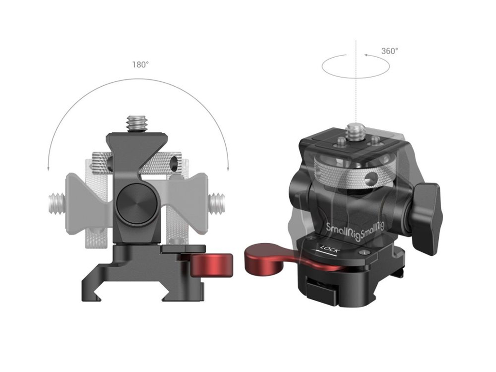 SmallRig 2906B Nato Özellikli Monitör Bağlantı Aparatı