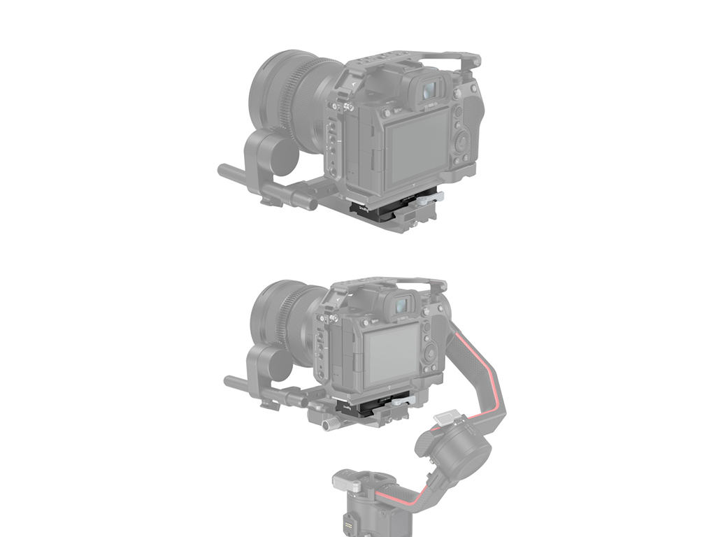 SmallRig 3162B DJI RS2 / RSC2 / RS3 / RS3 Pro için Plate