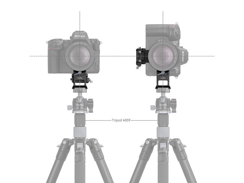 SmallRig 4306 Nikon-Z için Yatay/Dikey Dönebilen Montaj Plaka Kiti