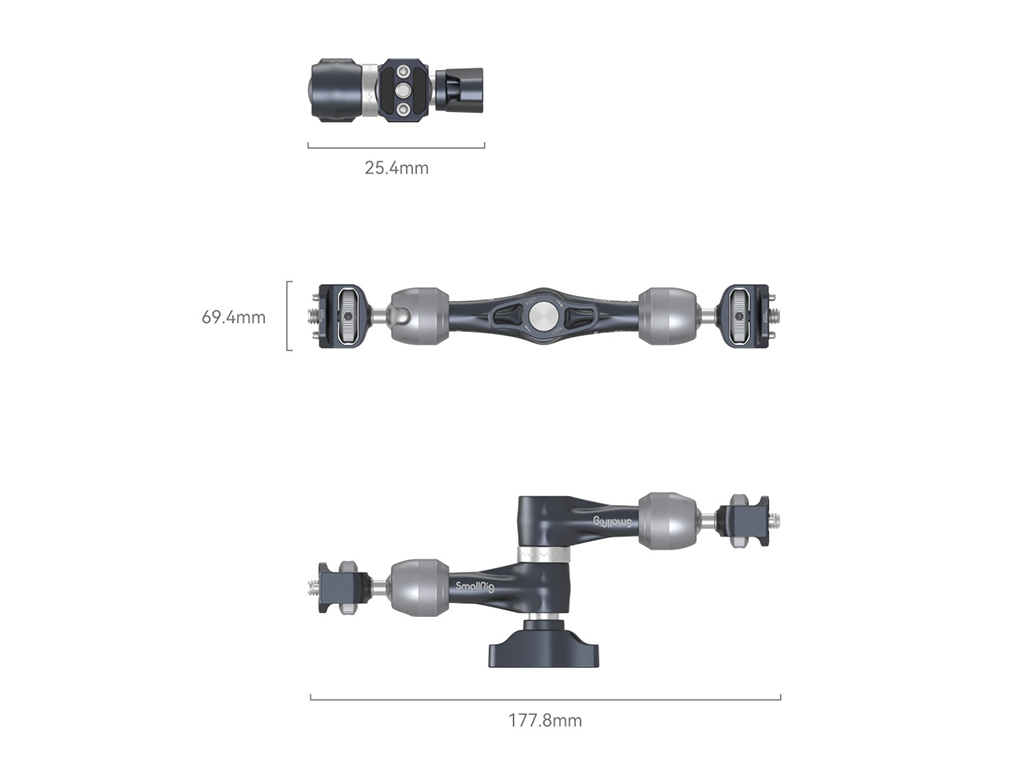 SmallRig 4194 ARRI Bağlantılı 7" Magic Arm