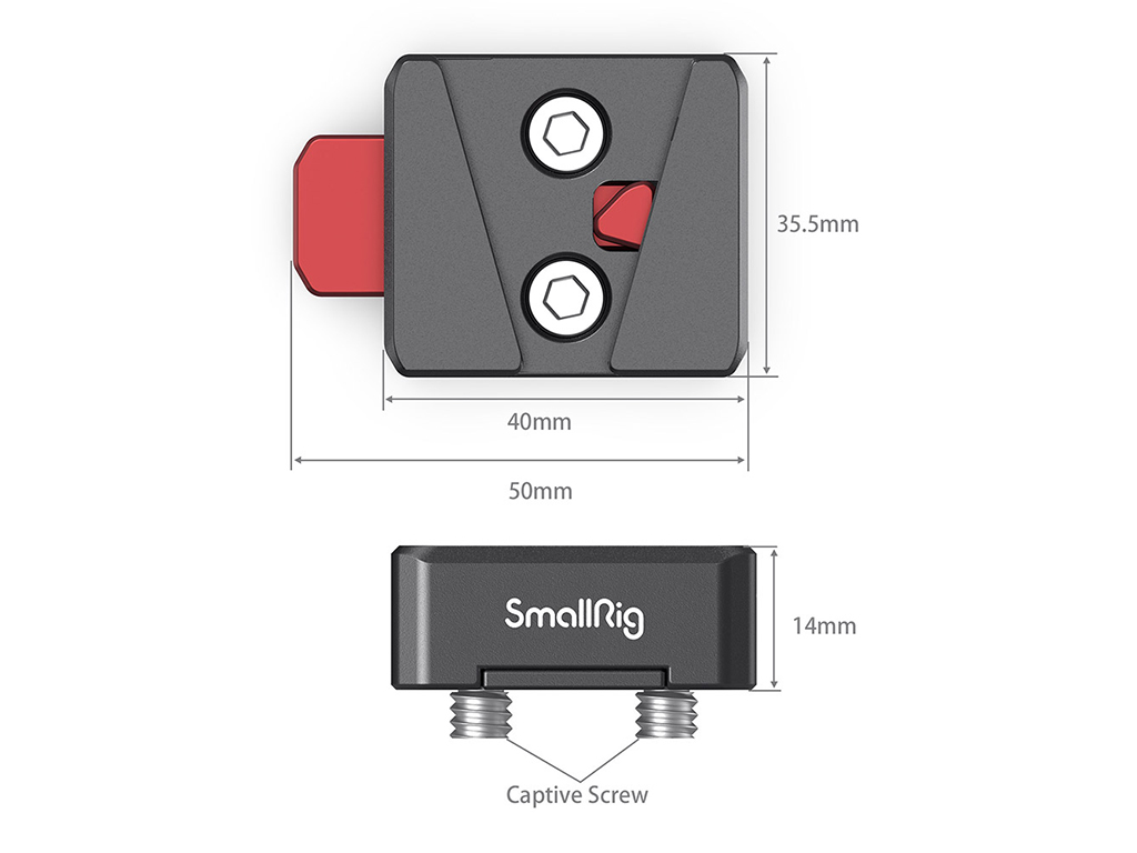 SmallRig MD2801B Mini V-Lock Montaj Kiti