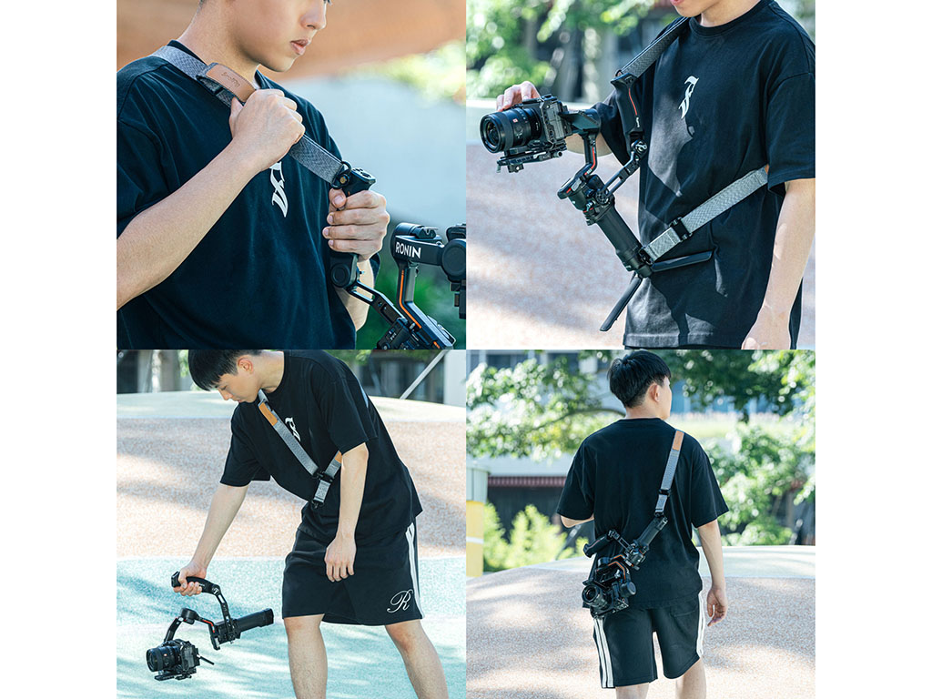 SmallRig 4383 Dji Gimbal Uyumlu Ağırlık Azaltıcı Omuz Askılı Taşıma Kolu