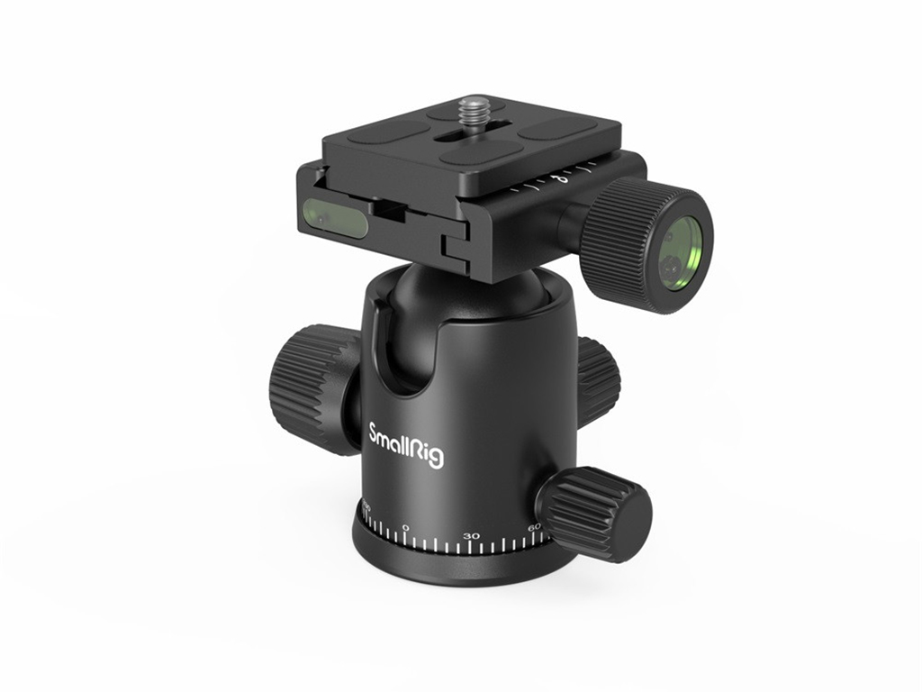 SmallRig 3935 CT-10 Alüminyum 15kg Taşıma Kapasiteli Fotoğraf Tripodu 180cm Maksimum Uzunluk - Monopod Özelliği