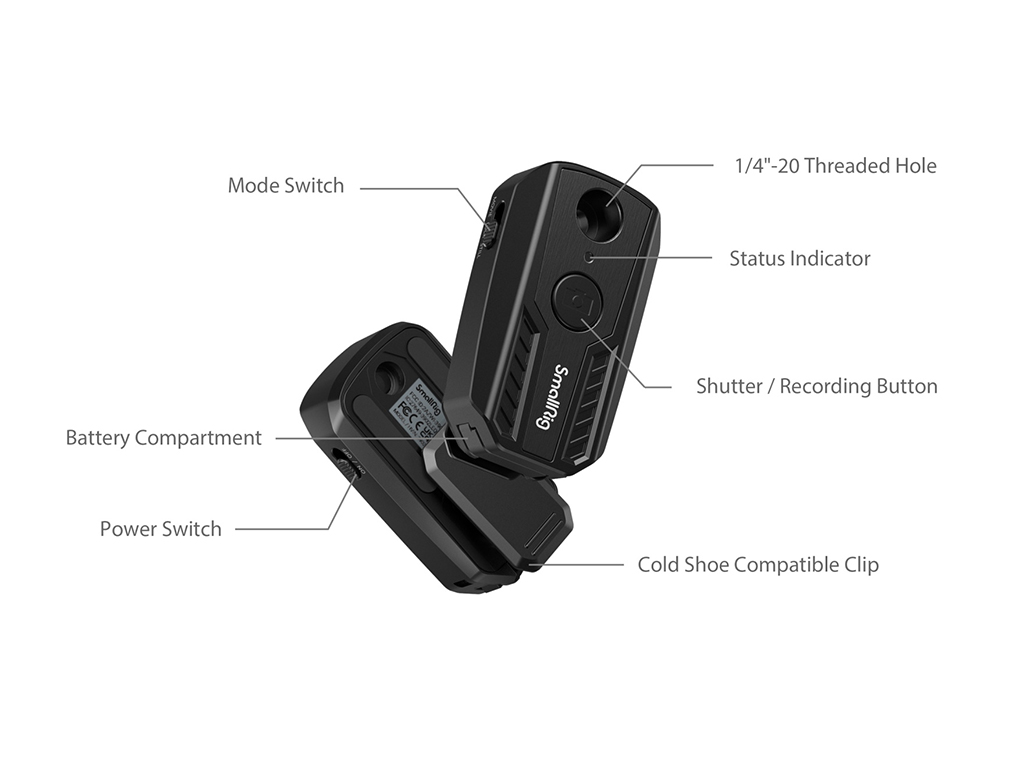 SmallRig 3902 Kablosuz Uzaktan Kumanda