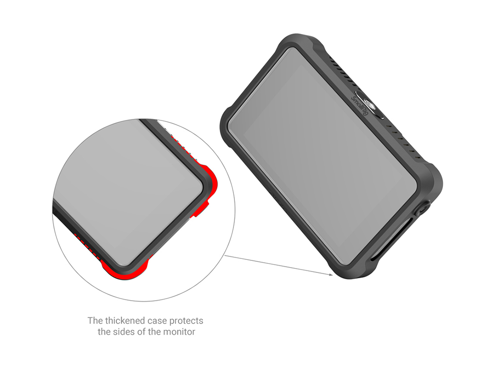 SmallRig 3448 Atomos Ninja V Uyumlu Silikon Kafes Kiti