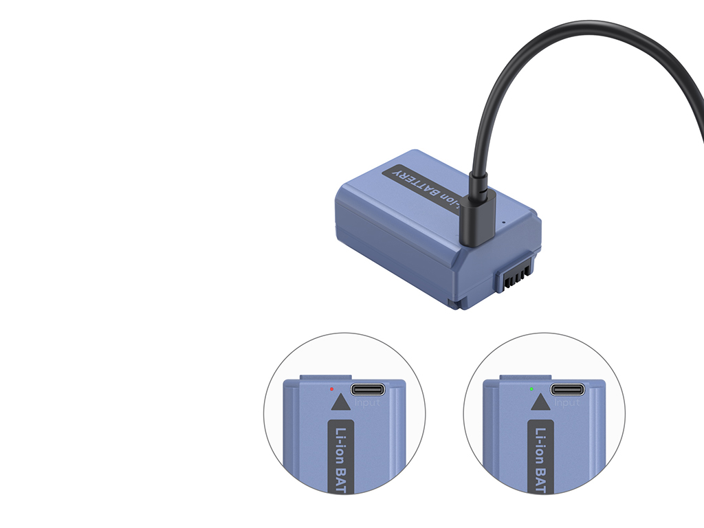 SmallRig 4330 Sony NP-FW50 USB-C Batarya