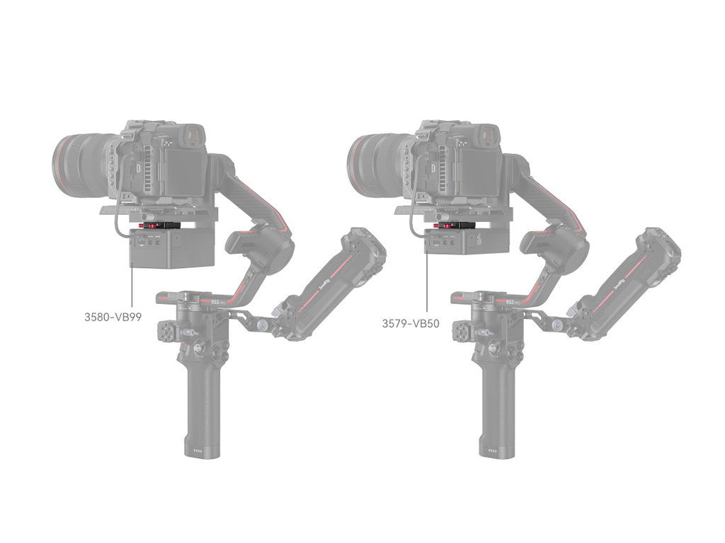 SmallRig 4189 DJI RS Serisi ile Uyumlu Güç Besleme Montaj Plakası