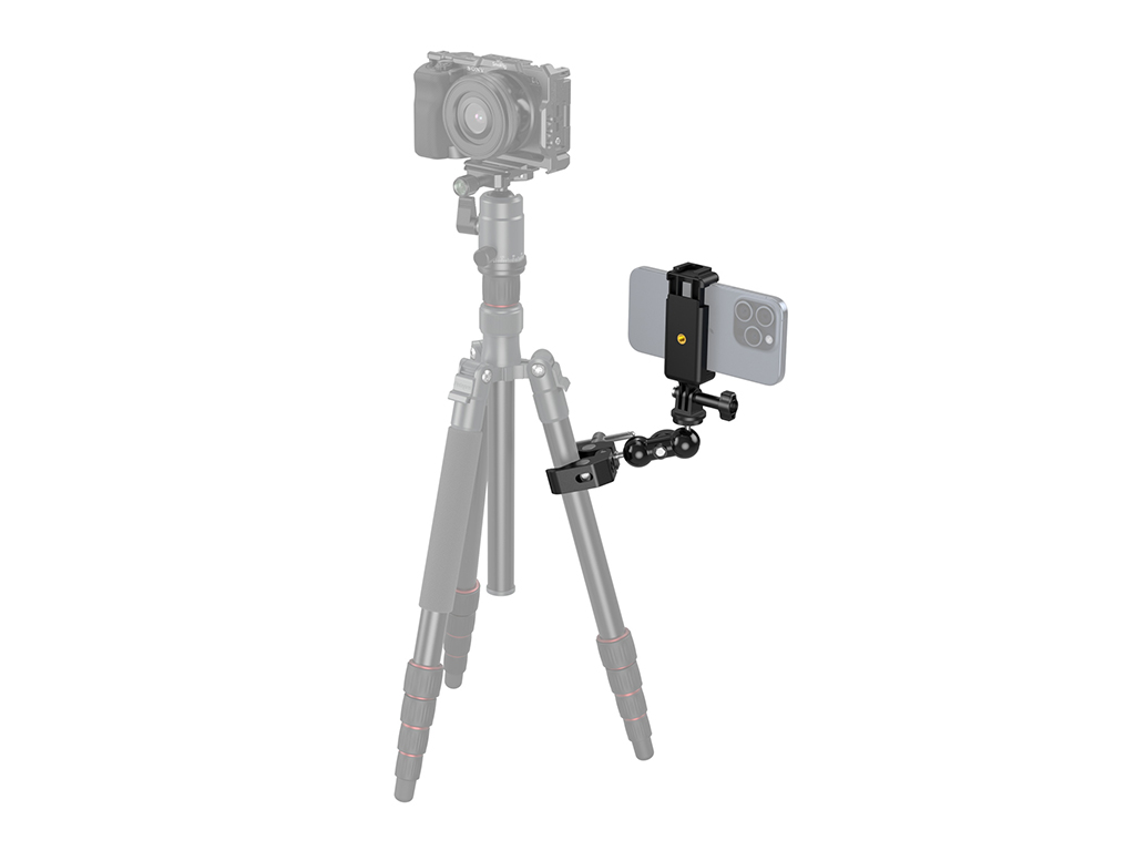 SmallRig 4373 Telefon Tutuculu ve Aksiyon Kamera Uyumlu Magic Arm Aksiyon Kamera Uyumlu