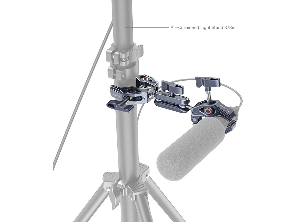 SmallRig 4103 Çift Kelepçeli Clamp 3.5kg Taşıma Kapasiteli