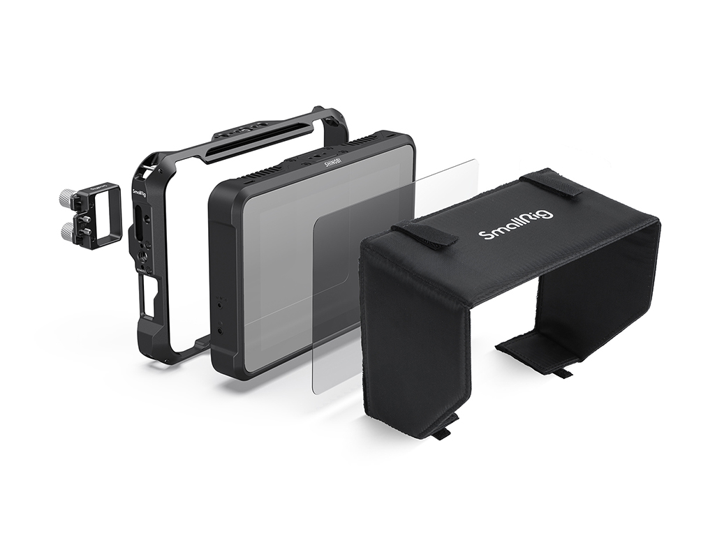 SmallRig 3456 Atomos Shinobi 7 / 7 RX Uyumlu Monitör Kafes Kiti