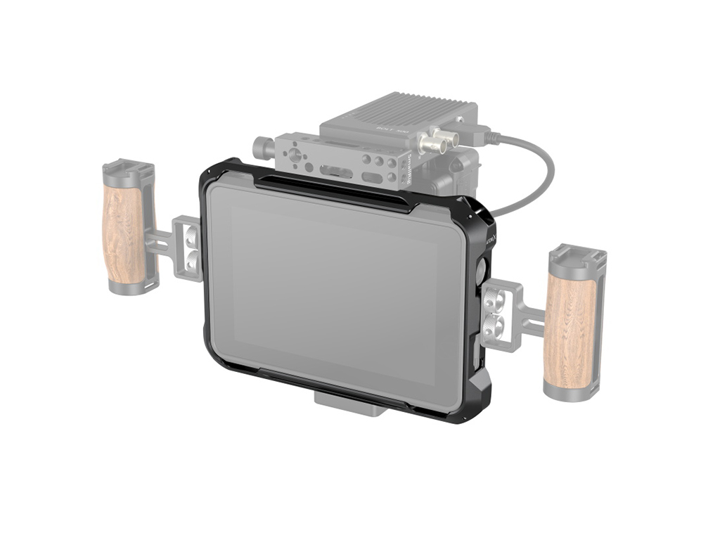 SmallRig 3456 Atomos Shinobi 7 / 7 RX Uyumlu Monitör Kafes Kiti