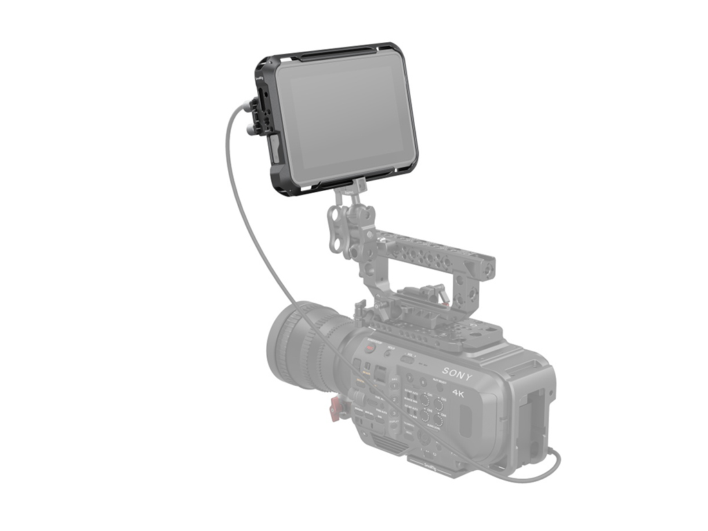 SmallRig 3456 Atomos Shinobi 7 / 7 RX Uyumlu Monitör Kafes Kiti