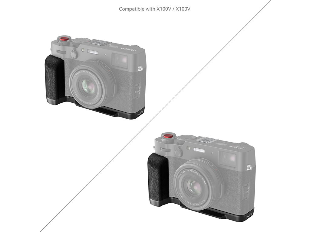 SmallRig 4556 Fujifilm X100VI Uyumlu Siyah L-Braket Deklanşör Düğmesi Dahil