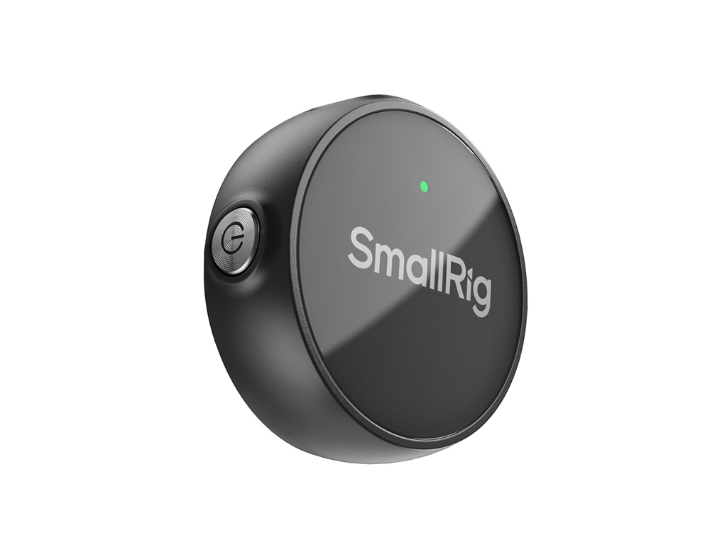 SmallRig 4934 Siyah 24bit / 48kHz Type-C Kablosuz Yaka Mikrofonu 300 Metre Çekim Aralığı - 2 Kişilik