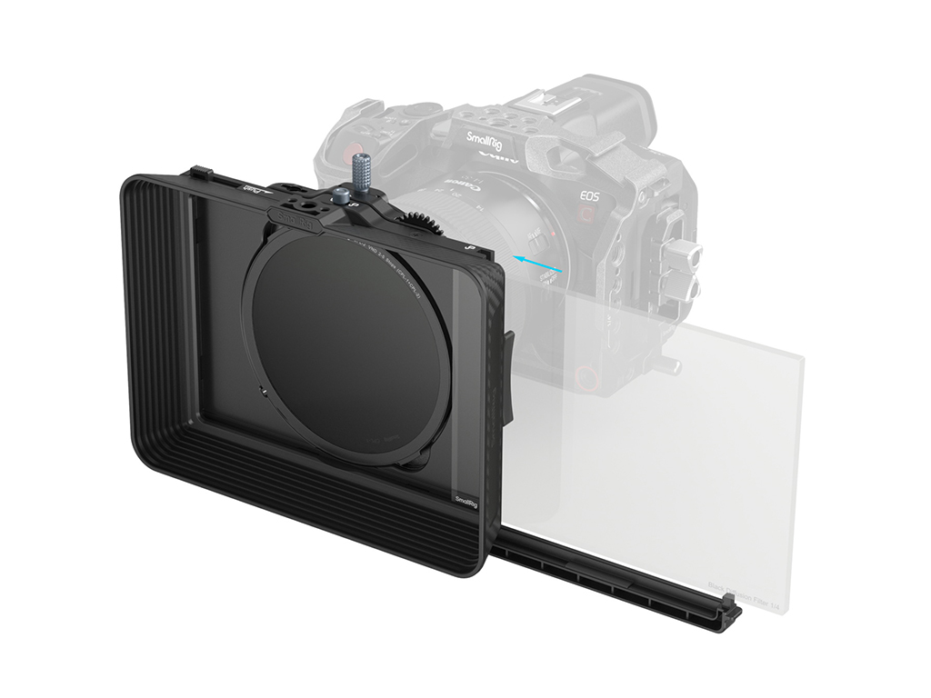 SmallRig 4411 Clampli Filtreli Mattebox Kiti