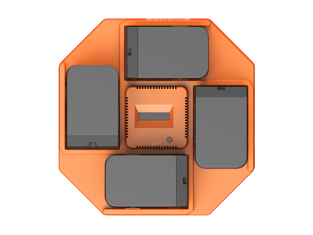 SmallRig 4834 NP-F970 Sony 4' lü Şarj Cihazı ve 4 Adet Batarya Kiti