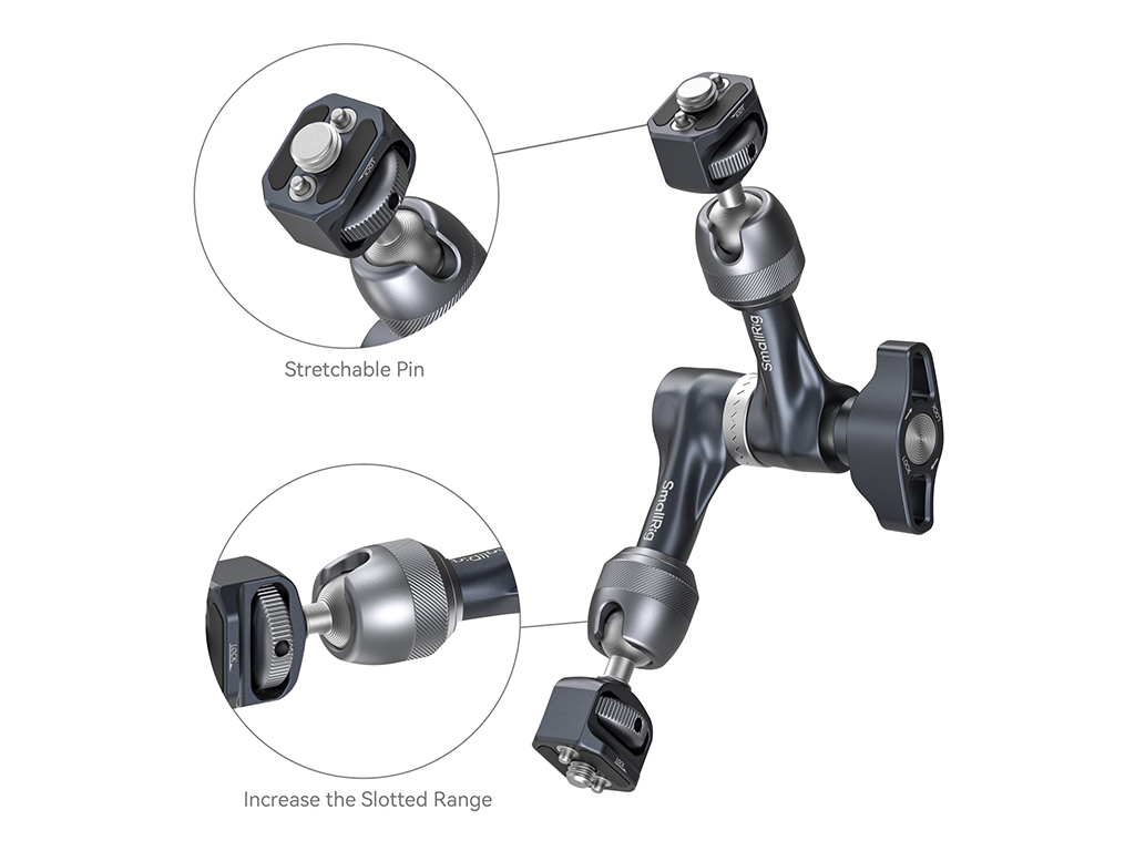 SmallRig 4899 ARRI Bağlantılı Magic Arm (7")