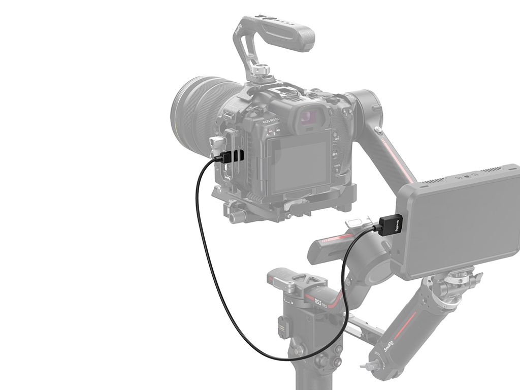 SmallRig 4795 100cm Ultra-Slim 4K HDMI Kablo (D-A) Mini HDMI to HDMI