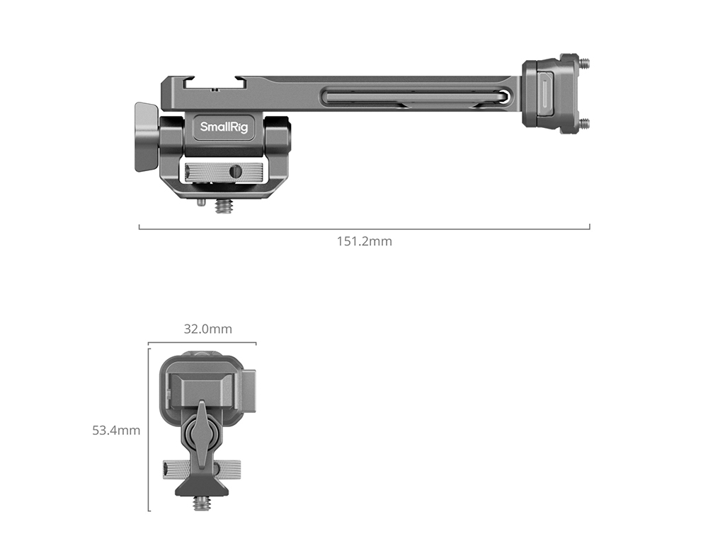 SmallRig 4637 DJI Gimbal için Monitör Bağlantı Kolu