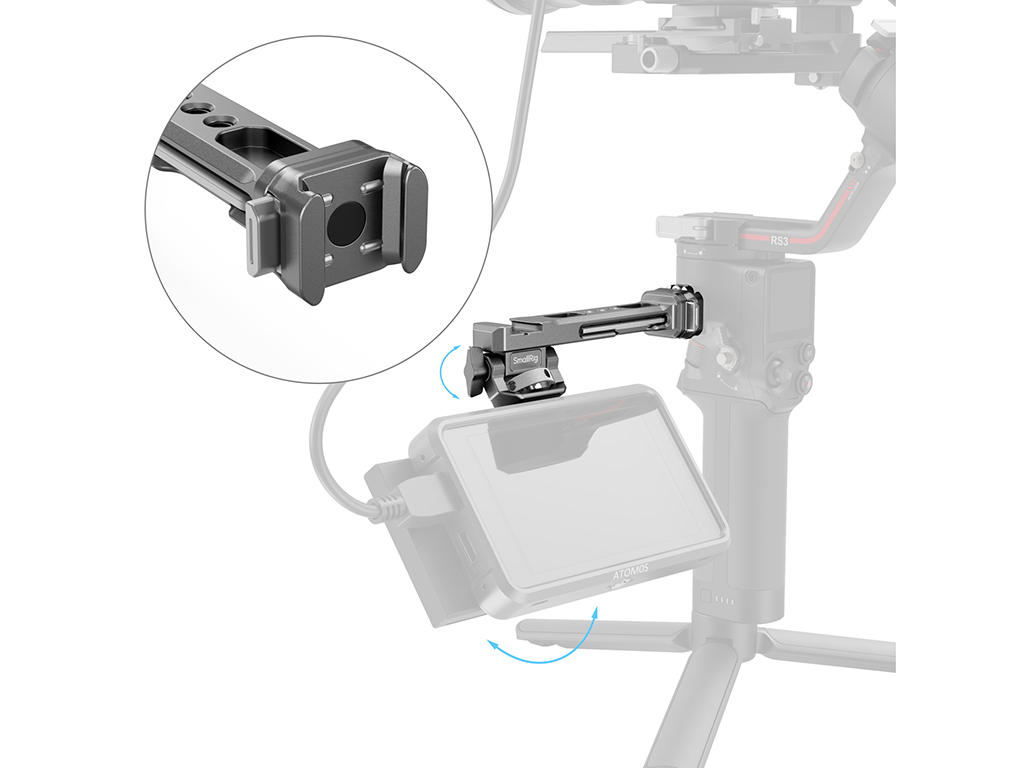 SmallRig 4637 DJI Gimbal için Monitör Bağlantı Kolu
