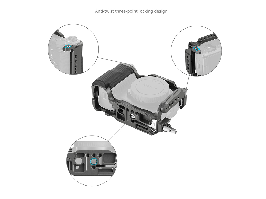 SmallRig 4949 Sony ZV-E10 II Uyumlu Kafes Kiti