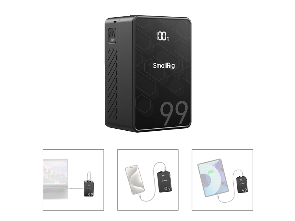 SmallRig 4608 VB99SE 65W 6800 mAh Mini V-Mount Batarya