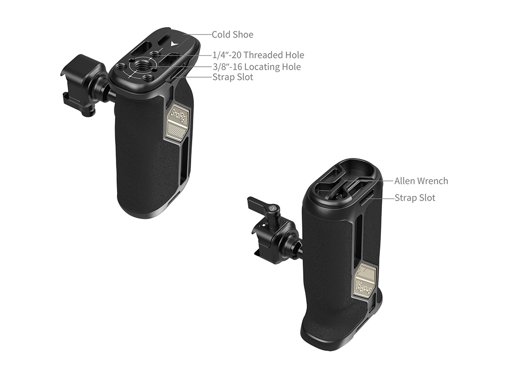 SmallRig 4359 Nato Bağlantılı Yan Tutma Kolu