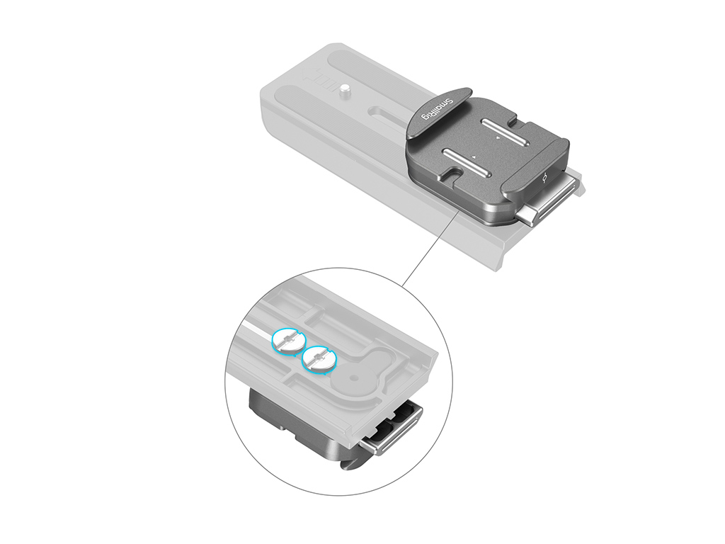 SmallRig 4486 HawkLock H38 Arca-Swiss Hızlı Çıkarma Montaj Plakası