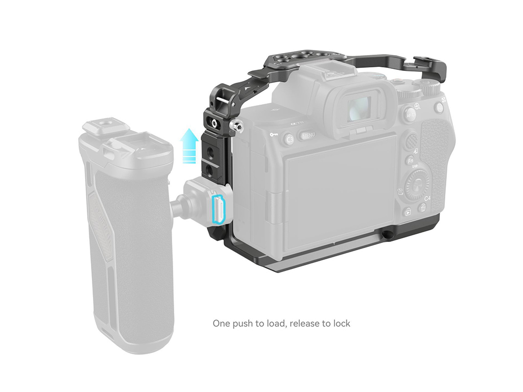 SmallRig 4538 Sony A7R V / A7 IV / A7S III Uyumlu ''HawkLock'' Hızlı Kurulum Kafes Kiti