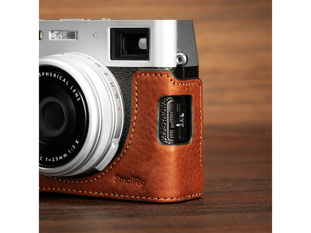 SmallRig 4699 Fujifilm X100VI Uyumlu Kahverengi Deri Kılıf